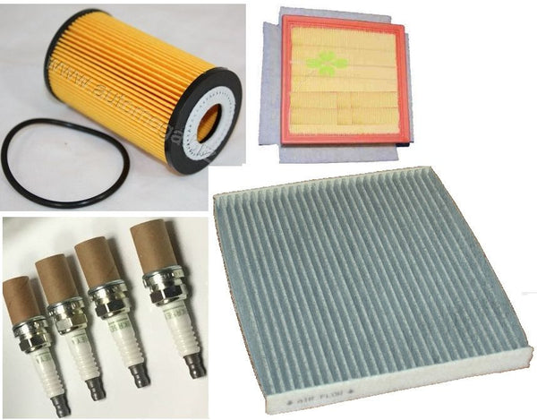 CORSA D MK3 1.0 1.2 1.4 OIL FILTER AIR POLLEN FILTER PLUGS SERVICE KIT