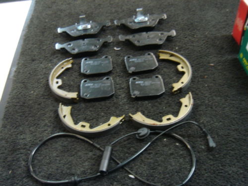 MG ZT 160 190  FRONT REAR BRAKE PADS SENSORS  HB SHOES