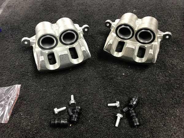 2 BRAKE CALIPER FRONT +SLIDER PINS PAIR VITO VIANO W639 2.1 3.0CDi BOSCH 2003-16