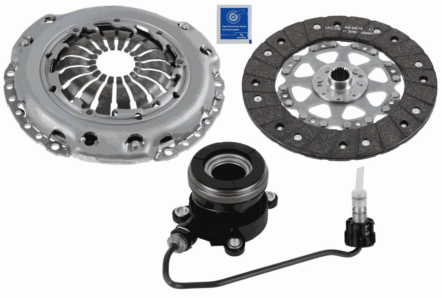 SACHS CLUTCH KIT ZAFIRA VECTRA C 2.0 2.2 ASTRA H GTC TWINTOP TURBO 6 SPEED