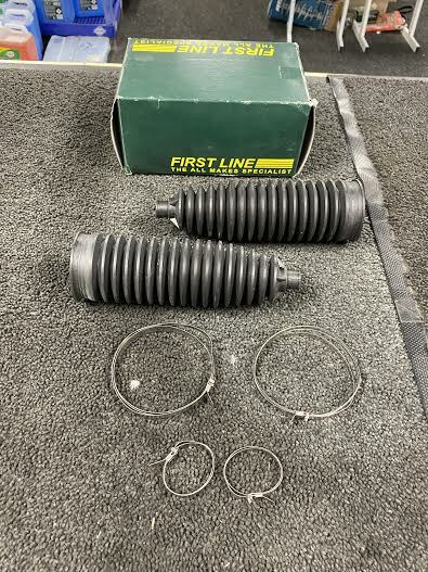 STEERING RACK BOOT GAITORS SET FIT ASTRA H VXR 2.0 TURBO MK5 2004-13