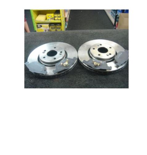 LAGUNA 2005- 2007 FRONT BRAKE DISCS PADS 308MM 