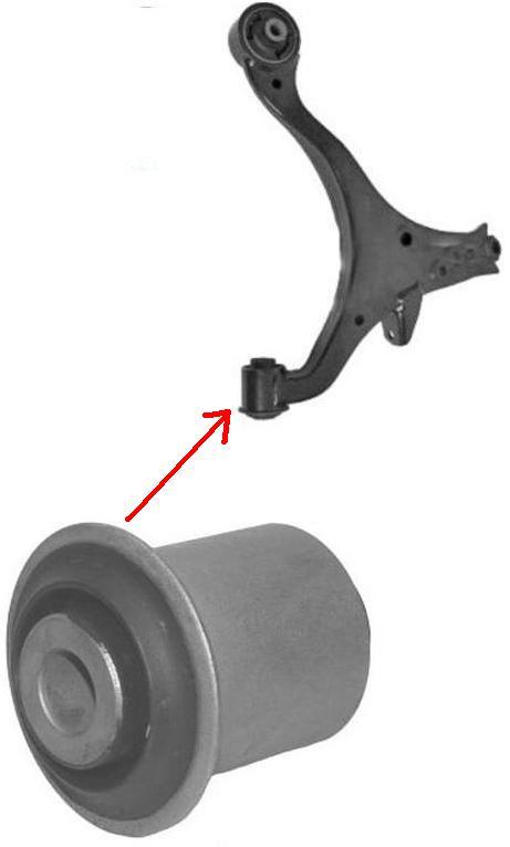 FOR HONDA CIVIC 1.4 1.6 1.7 2001-2006 LOWER WISHBONE ARM FRONT BUSH NEW