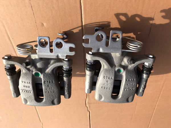 FOR CADDY MK4 TDi TSi ALLTRACK 4MOTION 2015ON 2 GENUINE VW BRAKE CALIPERS FOR VW