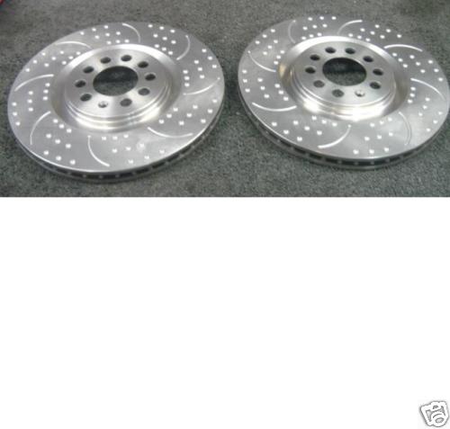 AUDI TT 1.8 TURBO BRAKE DISC GROOVED DIMPLED BRAKE DISC 312mm BRAKE PADS