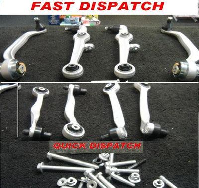 Audi A4 1994-01 S4 2.7i SUSPENSION TRACK CONTROL ARM KIT UPPER LOWER 8 ARMS 