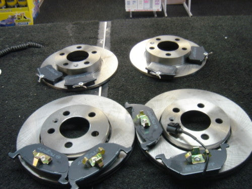 FABIA 1.2 1.4TDI 1.9D FRONT & REAR BRAKE DISC BRAKE PAD
