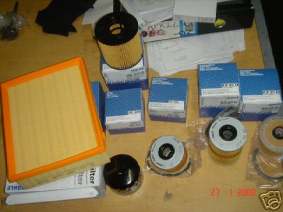 ESPACE GRAND ESPACE 2.2DCI 02> OIL  AIR  FUEL FILTER