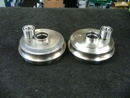 for PEUGEOT 106 CITROEN SAXO BRAKE DRUM WHEEL BEARINGS 4 STUD 180MM