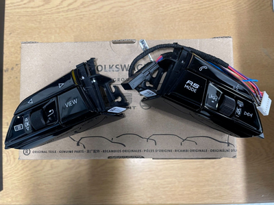 AUDI RS6 RS7 2020ON GLOSS BLACK MULTIFUNCTION BUTTONS STEERING WHEEL 4K0951523KV