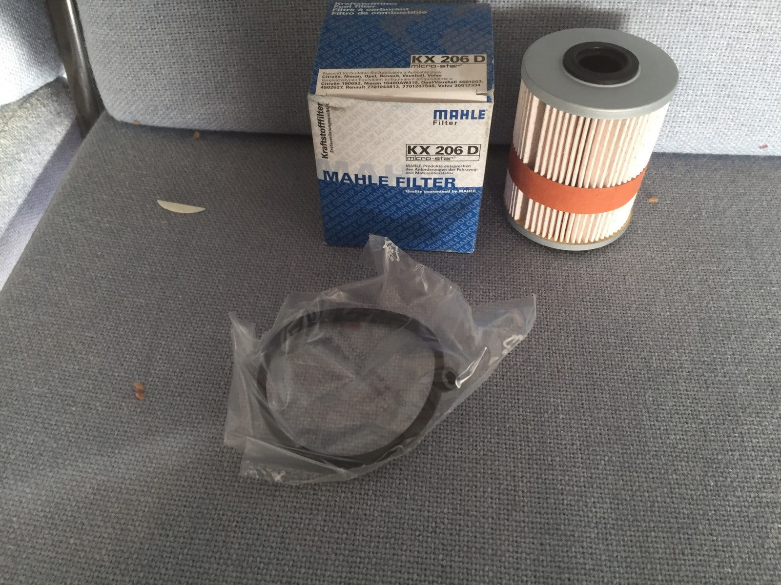 FUEL  FILTER MAHLE KX206D
