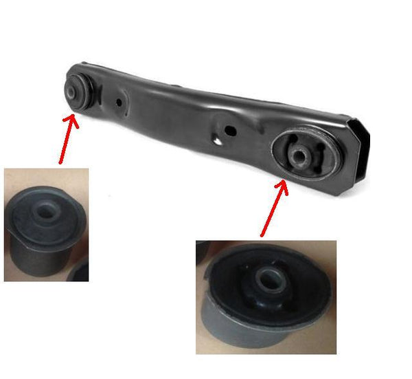 FOR JEEP GRAND CHEROKEE WJ WG 2 FRONT LOWER BOTTOM SUSPENSION ARM ARMS BUSHES 