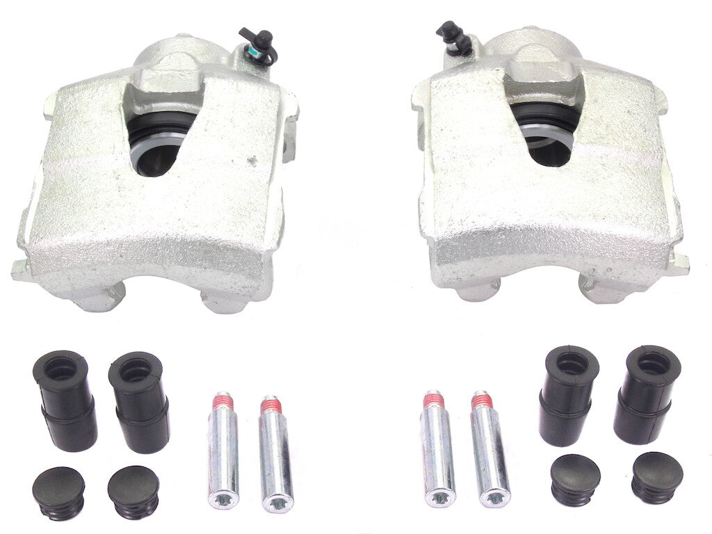 4 BRAKE CALIPER FRONT REAR+ SLIDER AUDI A3 GOLF MK4 BORA JETTA POLO 280MM