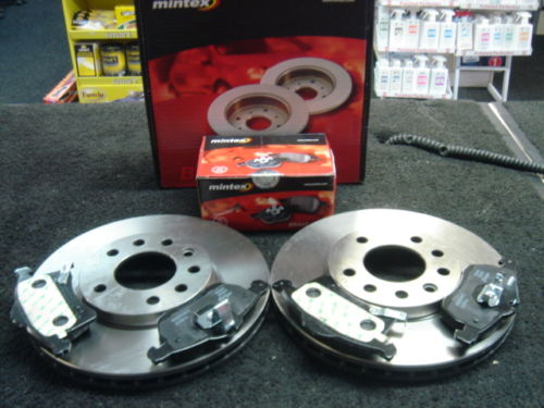 ASTRA MK4 98-04 MINTEX FRONT BRAKE DISC & PADS 280MM