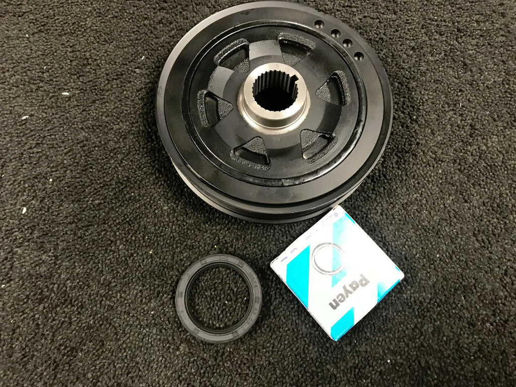 FOR HONDA CRV 2.2DIESEL CDTi DTEC CRANKSHAFT CRANK SHAFT PULLEY FAN BELT BOLT