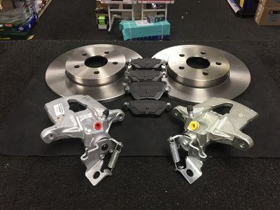 FORD MONDEO ESTATE MK3 2001-04 BRAKE CALIPER REAR BRAKE DISC BRAKE PADS 