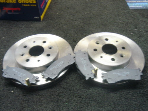 FOR KIA RIO 1.3 1.5 FRONT BRAKE DISCS BRAKE PADS 