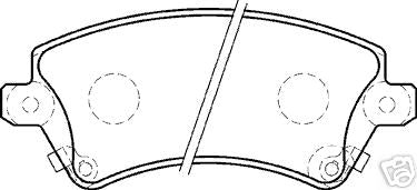 FOR TOYOTA COROLLA VVTI D4D 2001 BRAKE PADS FRONT MINTEX