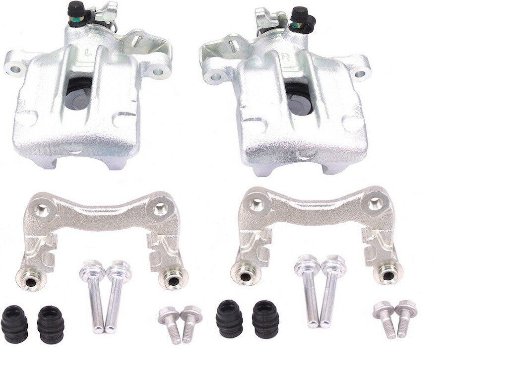 2 REAR BRAKE CALIPERS CARRIER BRACKET CALIPER CONVERSION KIT GOLF MK1 CORRADO