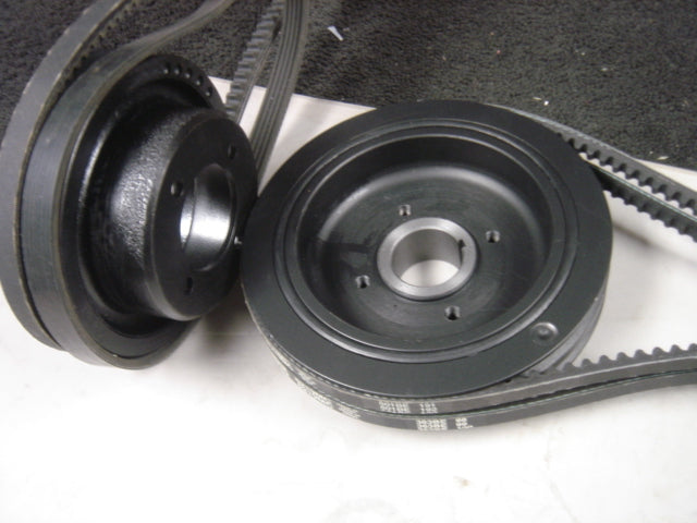 FOR SHOGUN PAJERO SPORT 2.5TD CRANKSHAFT DAMPER PULLEY ALTERNATOR POWER AC BELT