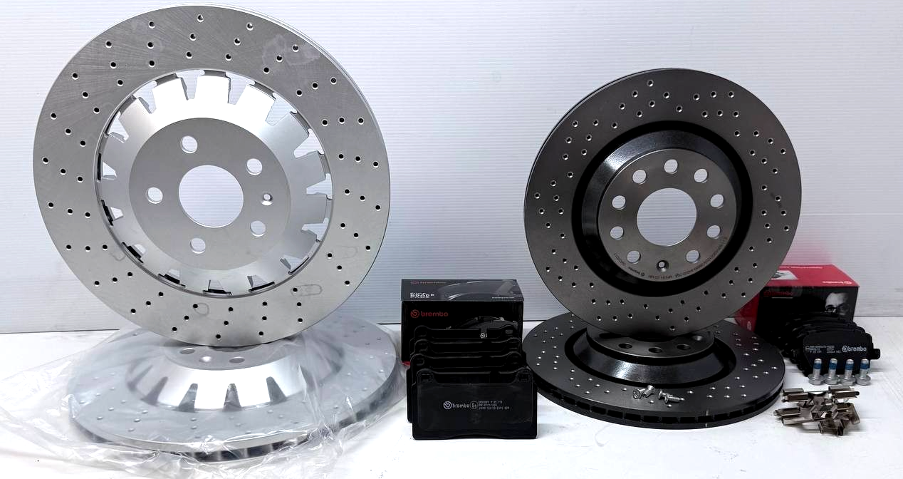 FOR  AUDI RS3 8P 2011-2013 PERFORMANCE BRAKE DISC BRAKE PADS FRONT REAR