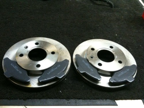 FORD ESCORT VAN ESTATE FRONT BRAKE DISCS & PADS   