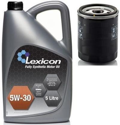 FORD C MAX 1.8 TDCI 07-10 OIL FILTER +6L FULLY SYNTHETIC QUALITY OIL SERVICE KIT