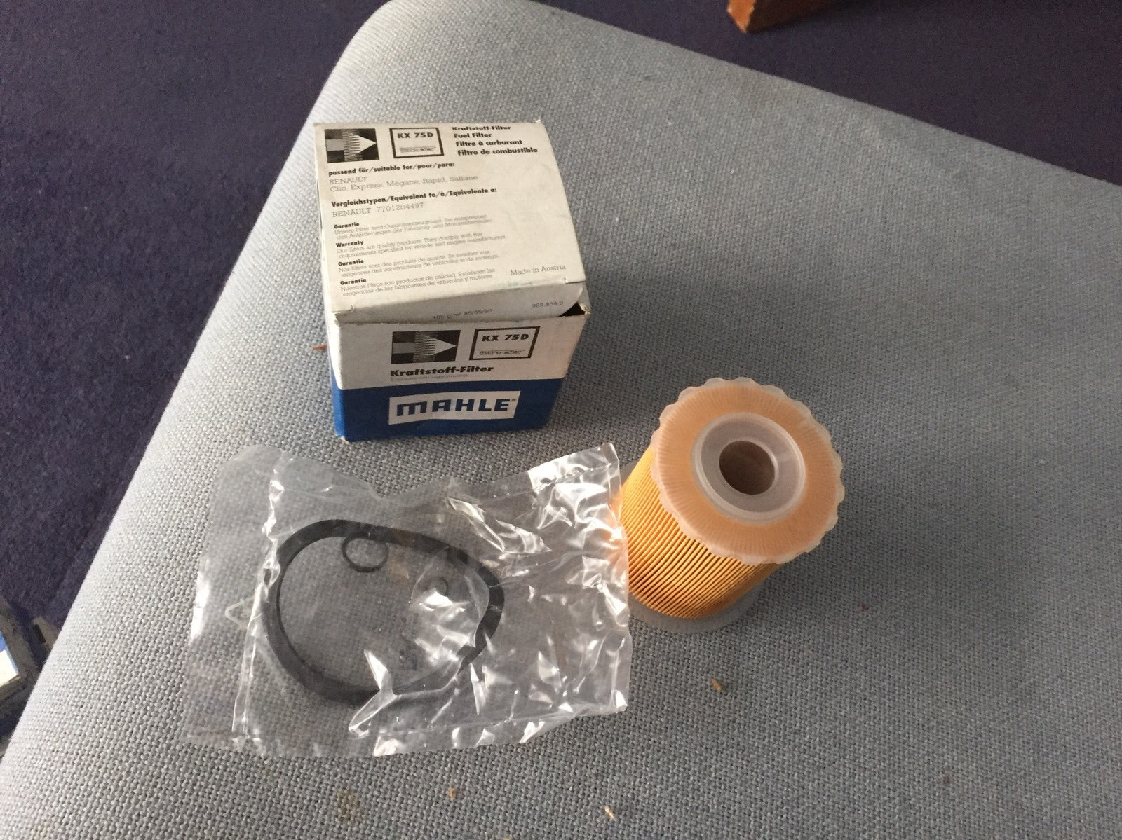 FUEL  FILTER MAHLE KX75D