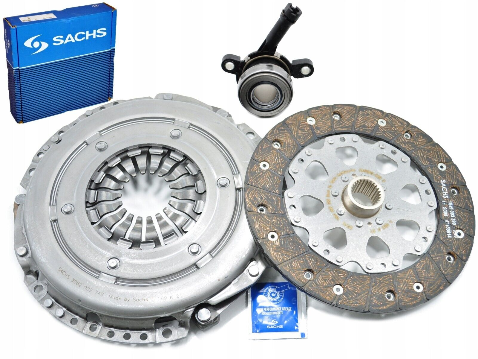 VOLVO S40  S80  V50  V70 2.0TDI CDi CLUTCH KIT 3PCE SACHS