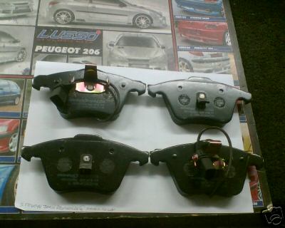AUDI A6 1.8 1.9 2.4 2.5  4.2 BRAKE PADS MINTEX FRONT