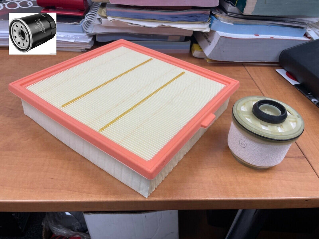 OIL AIR DIESEL FUEL FILTER SERVICE KIT FOR ISUZU D-MAX 2.5 CRDi 2012-2018