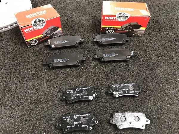 FOR HONDA CIVIC 1.4-i-VTEC TYPE S VTEC MINTEX BRAKE PAD FRONT REAR