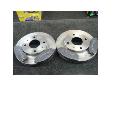 FOR HYUNDAI COUPE 1.6 2.0 1999> BRAKE DISCS  PADS FRNT VENT