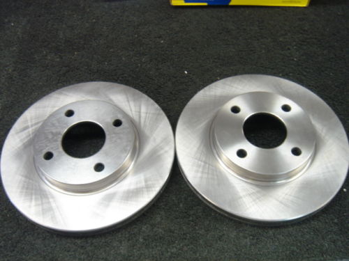 FORD FOCUS 1.4 1.8 2.0 FRONT BRAKE DISCS VENTED  PAIR