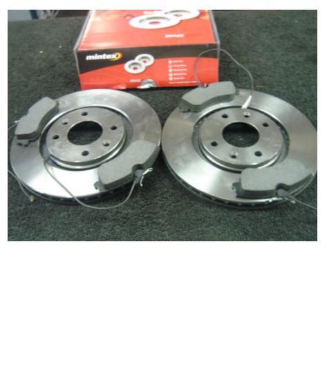 PEUGEOT 306 GTI GTI6 MINTEX  BRAKE DISC BRAKE PADS MINTEX FRONT LUCAS BRAKES