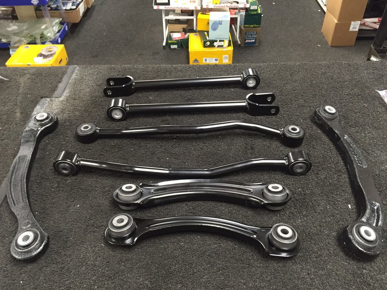 DODGE CHARGER MAGNUM 2WD RWD REAR CONTROL ARM LATERAL TRACK CONTROL ARM KIT 8PCS