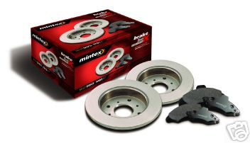  BMW 318 320 323 325 E36 BRAKE DISCS PADS MINTEX  FR
