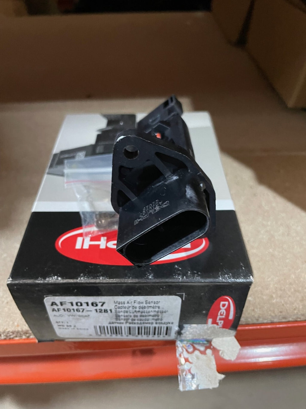VW AUDI SEAT SKODA GENUINE DELPHI MASS AIR FLOW SENSOR AF1067