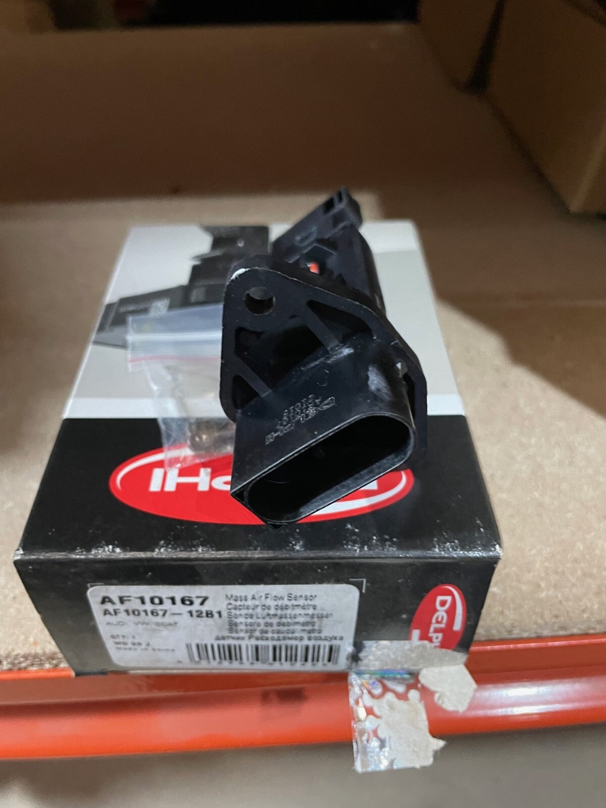 VW AUDI SEAT SKODA GENUINE DELPHI MASS AIR FLOW SENSOR AF1067