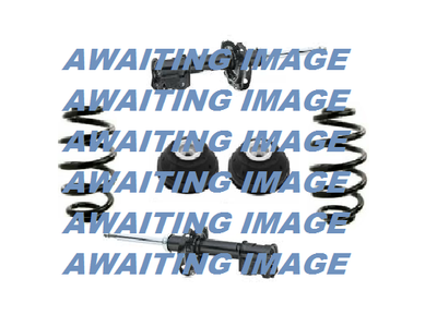 FOR VAUXHALL COMBO MK2 1.7 FRONT SHOCK ABSORBERS STRUT TOP MOUNTS + COIL SPRINGS