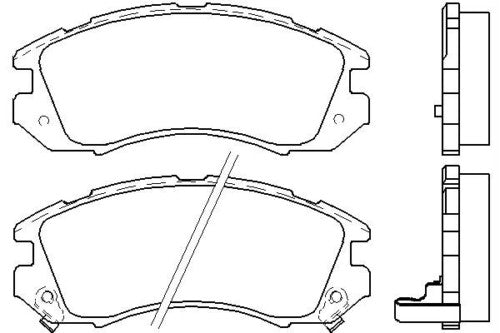 FOR SUBARU IMPREZA LEGACY FRONT BRAKE PADS 1993 TO 2000
