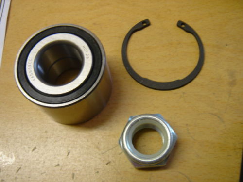 RENAULT CLIO MEGANE REAR WHEEL BEARING KIT DRUM BRAKES WITH ABS