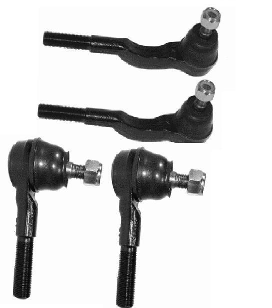 FOR HYUNDAI TERRACAN 2001-2007  INNER OUTER TRACK ROD ENDS X 4
