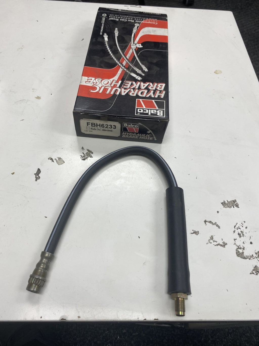 FOR RENAULT 25 2.7 V6FI TURBO BACCARA B298 FRONT BRAKE FLEXY HOSE