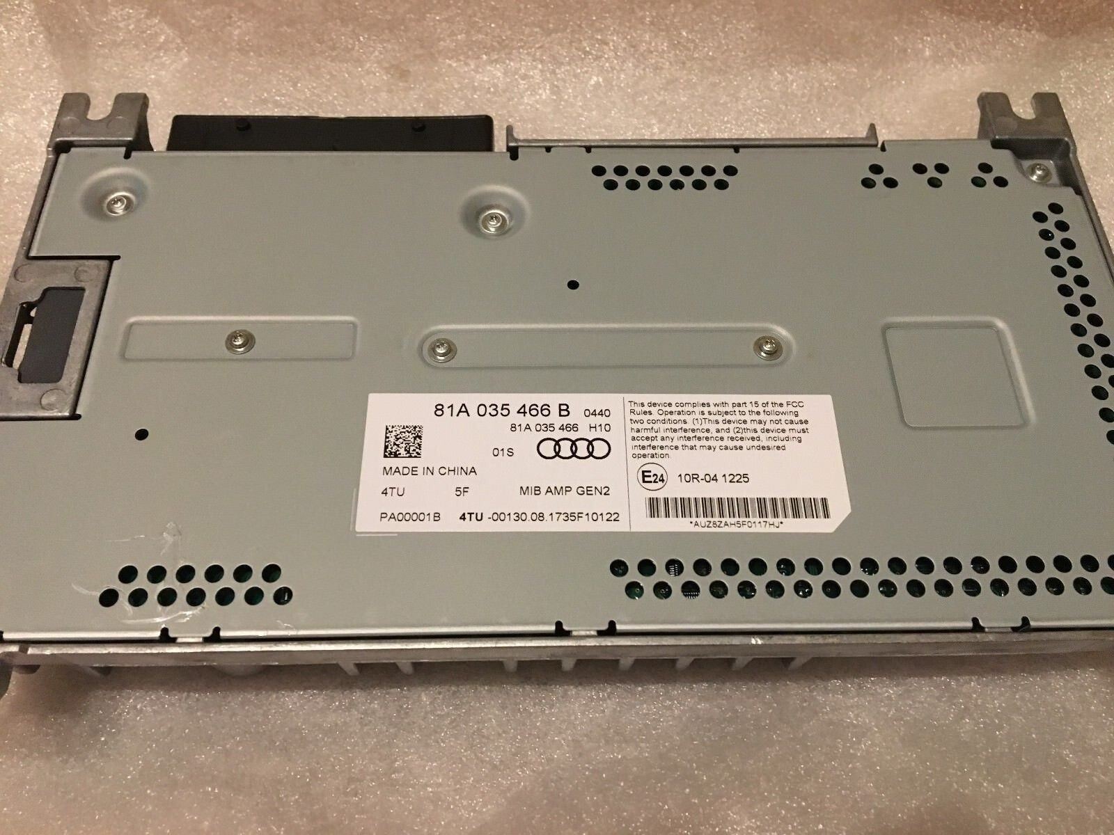 AUDI A3 S3 RS3 SEAT MMI SOUND AMPLIFIER GENUINE NEW 81A035466B