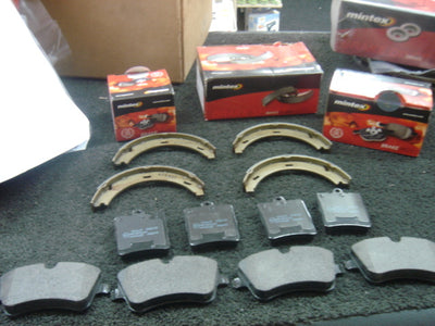 FOR CLK200 CLK230 CLK240 CLK270 CLK320 CLK430 FRONT REAR BRAKE PADS SHOES