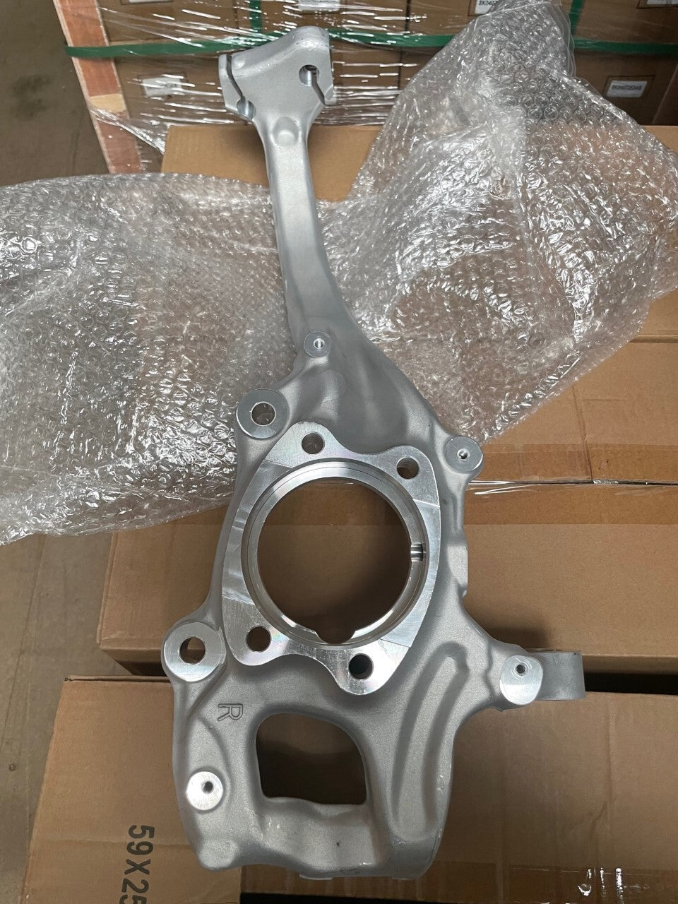 AUDI A6 C7 4G AVANT TDI LH NS FRONT SUSPENSION ARM KNUCKLE HUB BEARING CARRIER