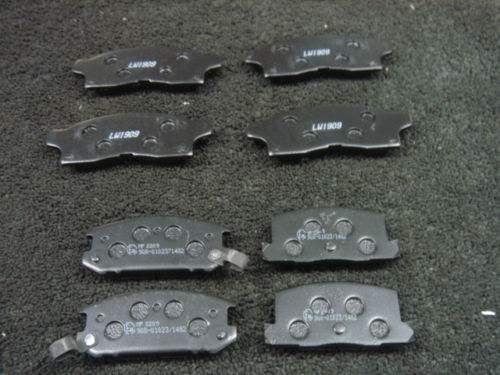 FOR TOYOTA MR2 BRAKE PADS FRONT& REAR 1992> MK2 GT & TURBO 