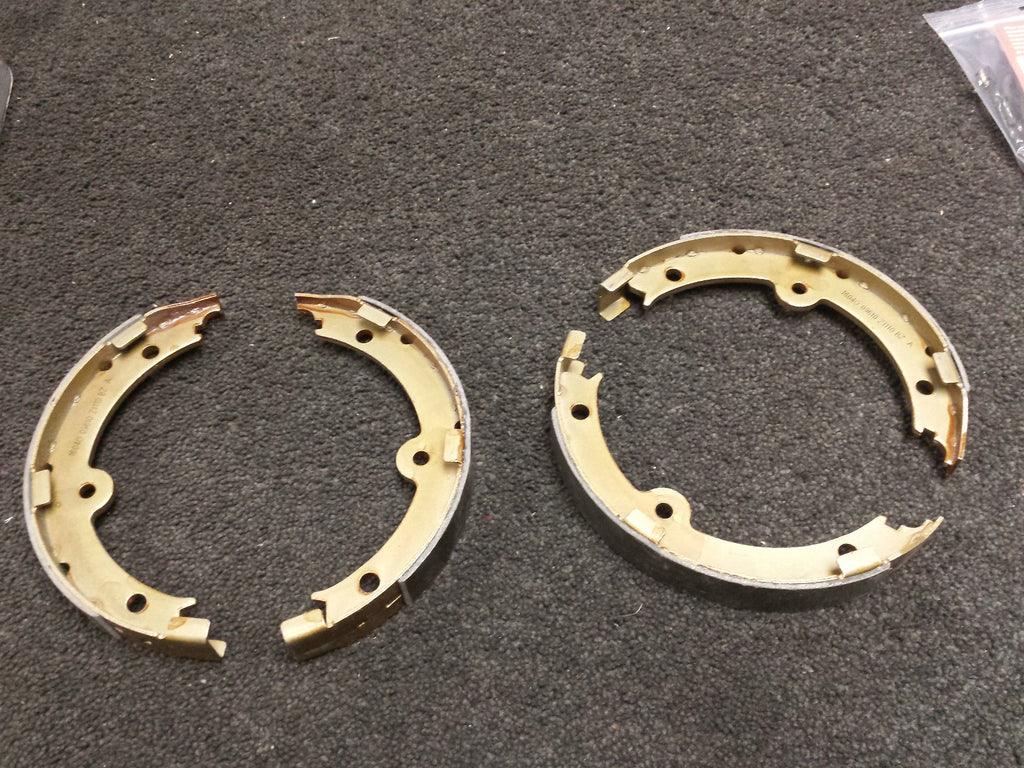 FOR LS430 UCF30 2000-2006 HANDBRAKE HAND BRAKE SHOE SHOES X 4 SET 190 x 27mm