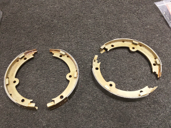 FOR LS430 UCF30 2000-2006 HANDBRAKE HAND BRAKE SHOE SHOES X 4 SET 190 x 27mm